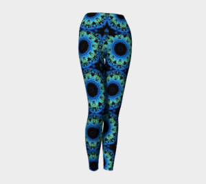 image of cheeky circle yoga leggings