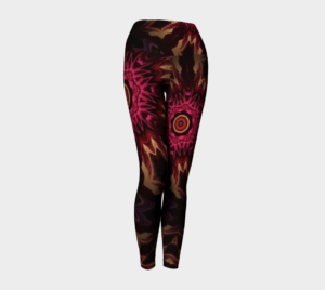 image of bohemian beauty yoga leggings