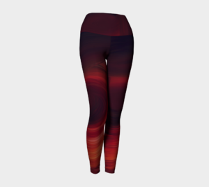 image of inner earth yoga leggings
